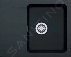 Franke Orion - Lavello In Tectonite OID 611-62, 620x500 Mm, Nero 114.0288.569
