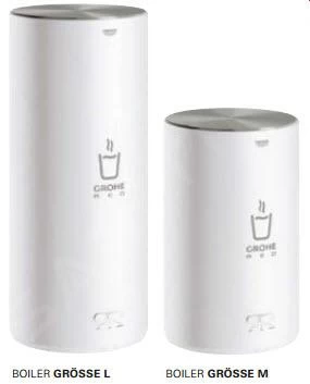 Grohe Red - Miscelatore Per Lavello Duo Con Boiler E Sistema Di Filtraggio, Serbatoio M, Supersteel 30327DC1 7 Grohe Red - Miscelatore Per Lavello Duo Con Boiler E Sistema Di Filtraggio, Serbatoio M, Supersteel 30327DC1 - immagine 5