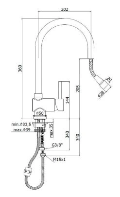 Paffoni Stick - Miscelatore Da Lavello Con Doccetta Estraibile, Acciaio Inox SK185ST -Forniture Per Attrezzature Da Cucina 012afb430ef5e0a1c527e835