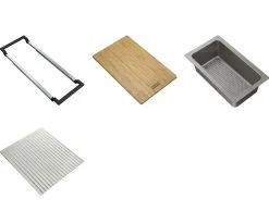 Franke Accessori - ALL-IN Set 3, Set Di 4 Accessori Per Lavello 112.0655.483