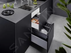 Blanco Flexon II - Pattumiera Differenziata Incorporata, Capacità 46 L 526643 -Forniture Per Attrezzature Da Cucina 086059b3b06d2cbad65bec3e