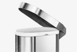 Simplehuman Pattumiere - Pattumiera Slim 45 L, Acciaio Inox Spazzolato CW2044 14 Simplehuman Pattumiere - Pattumiera Slim 45 L, Acciaio Inox Spazzolato CW2044 -Forniture Per Attrezzature Da Cucina 0ae40268a1388d366df97fff