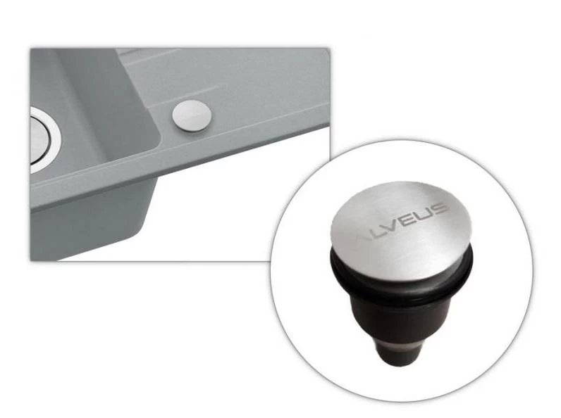 Alveus Set - Set Lavello Intermezzo 30 E Miscelatore Tonia, Carbon SETA361 7 Alveus Set - Set Lavello Intermezzo 30 E Miscelatore Tonia, Carbon SETA361 - immagine 5