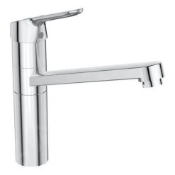 Ideal Standard CeraFlex - Miscelatore Per Lavello, Braccio Di Erogazione Rialzato, BlueStart, Cromato BC135AA