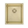Alveus Quadrix Monarch - Lavello 390x450 Mm, Gold 1103316 -Forniture Per Attrezzature Da Cucina 118d870045c9e6cac4fef0d9
