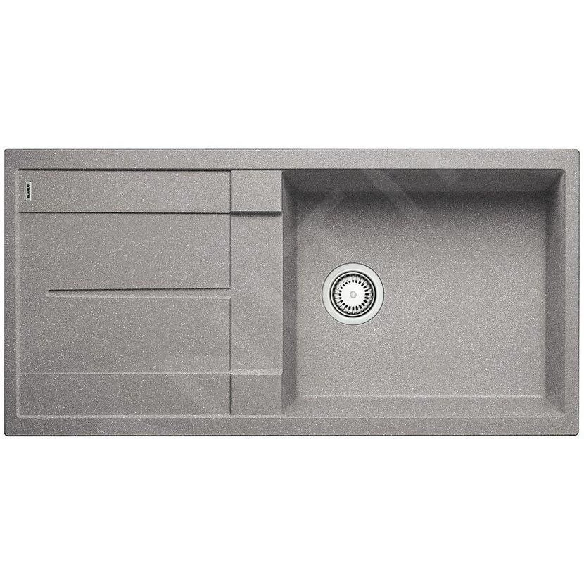 Blanco Metra XL 6 - Lavello In Silgranit, 1000x500 Mm, Color Alluminio 515135 3 Blanco Metra XL 6 - Lavello In Silgranit, 1000x500 Mm, Color Alluminio 515135