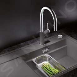 Blanco Carena S - Miscelatore Da Lavello Con Doccetta Estraibile, Pietra Grigia/cromo 521359 -Forniture Per Attrezzature Da Cucina 13c6320f172474d1d55f02d3