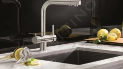 Blanco Fontas II - Miscelatore Da Lavello Con Funzione Di Filtraggio, Acciaio Inox 523129 -Forniture Per Attrezzature Da Cucina 141c905a8f3be9620bb8d700