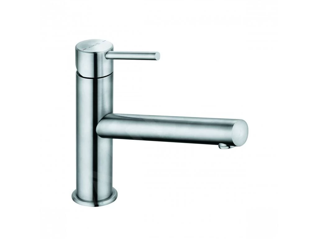 Kludi Steel - Miscelatore Da Lavello, Acciaio Spazzolato 44850F860 3 Kludi Steel - Miscelatore Da Lavello, Acciaio Spazzolato 44850F860