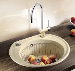 Blanco Accessori - Cesto Universale Per Lavello, Diametro 365 Mm, Acciaio Inox 220574 -Forniture Per Attrezzature Da Cucina 146cdc55e4e512ebe814f936