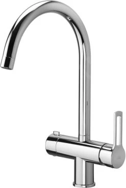 Paffoni Ringo - Miscelatore Da Lavello Con Valvola Di Arresto, Cromo RIN184CR