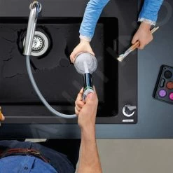 Hansgrohe Lavelli - Set Lavello E Miscelatore C51-F450-06, Grafite Nera/cromo 43217000 14 Hansgrohe Lavelli - Set Lavello E Miscelatore C51-F450-06, Grafite Nera/cromo 43217000 -Forniture Per Attrezzature Da Cucina 1933dd721cd6f45625776f21