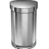 Simplehuman Pattumiere - Pattumiera 45 L, Acciaio Inox Spazzolato CW2030 2 Simplehuman Pattumiere - Pattumiera 45 L, Acciaio Inox Spazzolato CW2030 -Forniture Per Attrezzature Da Cucina 19373b2c6ccb067966c89a63