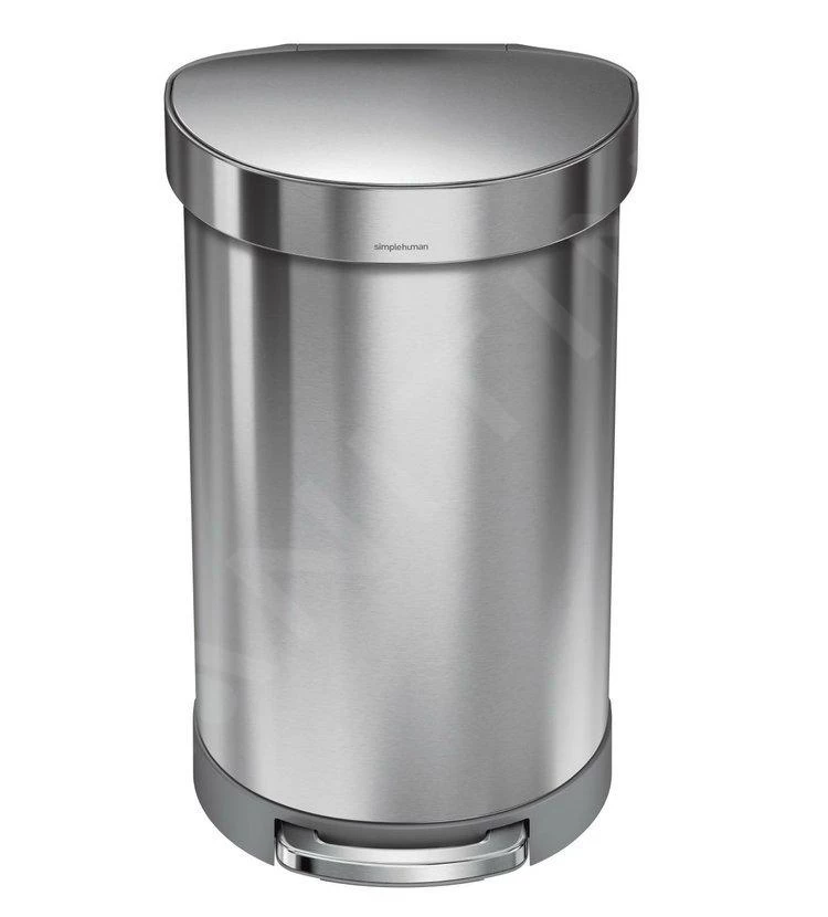 Simplehuman Pattumiere - Pattumiera 45 L, Acciaio Inox Spazzolato CW2030 3 Simplehuman Pattumiere - Pattumiera 45 L, Acciaio Inox Spazzolato CW2030
