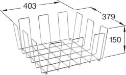 Villeroy & Boch Accessori - Set Tagliere E Cestello, Faggio/acciaio Inox 8K140000 -Forniture Per Attrezzature Da Cucina 1ba708db175500198a26f061