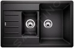 Blanco Legra 6 - Lavello In Silgranit, 780x500 Mm, Compact, Nero 526085