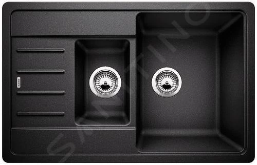 Blanco Legra 6 - Lavello In Silgranit, 780x500 Mm, Compact, Nero 526085 3 Blanco Legra 6 - Lavello In Silgranit, 780x500 Mm, Compact, Nero 526085