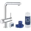 Grohe Blue Pure - Set Miscelatore Da Lavello Minta Con Dispositivo Di Filtraggio Ed Erogatore Estraibile, Cromo 30382000 1 Grohe Blue Pure - Set Miscelatore Da Lavello Minta Con Dispositivo Di Filtraggio Ed Erogatore Estraibile, Cromo 30382000 -Forniture Per Attrezzature Da Cucina 1d48b7f5b8d5f5b620a1320e