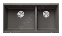 Blanco Subline 480/320 - Lavello In Silgranit, 855x460 Mm, InFino, Grigio 527351