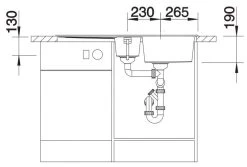 Blanco Metra 6 - Lavello In Silgranit, 1000x500 Mm, Nero 525927 8 Blanco Metra 6 - Lavello In Silgranit, 1000x500 Mm, Nero 525927 -Forniture Per Attrezzature Da Cucina 1ec558867a413b8dd33404e0