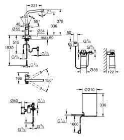 Grohe Red - Miscelatore Per Lavello Duo Con Boiler E Sistema Di Filtraggio, Serbatoio M, Supersteel 30327DC1 13 Grohe Red - Miscelatore Per Lavello Duo Con Boiler E Sistema Di Filtraggio, Serbatoio M, Supersteel 30327DC1 -Forniture Per Attrezzature Da Cucina 206092d262575b2a611502be
