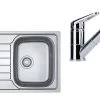 Franke Set - Set N79, Lavello In Acciaio Inox SKN 611-79 E Miscelatore FC 9547.031, Acciaio Inox/cromo 101.0618.832 2 Franke Set - Set N79, Lavello In Acciaio Inox SKN 611-79 E Miscelatore FC 9547.031, Acciaio Inox/cromo 101.0618.832 -Forniture Per Attrezzature Da Cucina 2210d2417e70cc054c09909c