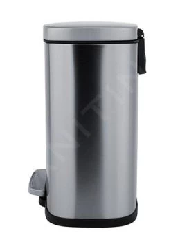 Nimco Pattumiere - Pattumiera 5 L, Acciaio Inox Opaco KOS 8005-10 -Forniture Per Attrezzature Da Cucina 229d5d6aea2b23a0f654aa46