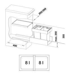 Blanco Flexon II - Pattumiera Incorporata, Differenziata, Capienza 16 L 521467 7 Blanco Flexon II - Pattumiera Incorporata, Differenziata, Capienza 16 L 521467 -Forniture Per Attrezzature Da Cucina 22bc6ccc1c08743c41923a7a
