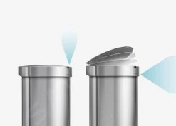 Simplehuman Pattumiere - Pattumiera Touchless Con Sensore Di Movimento, 45 L, Acciaio Inox Spazzolato ST2009 -Forniture Per Attrezzature Da Cucina 23c64146c12d7710d9f0bb95