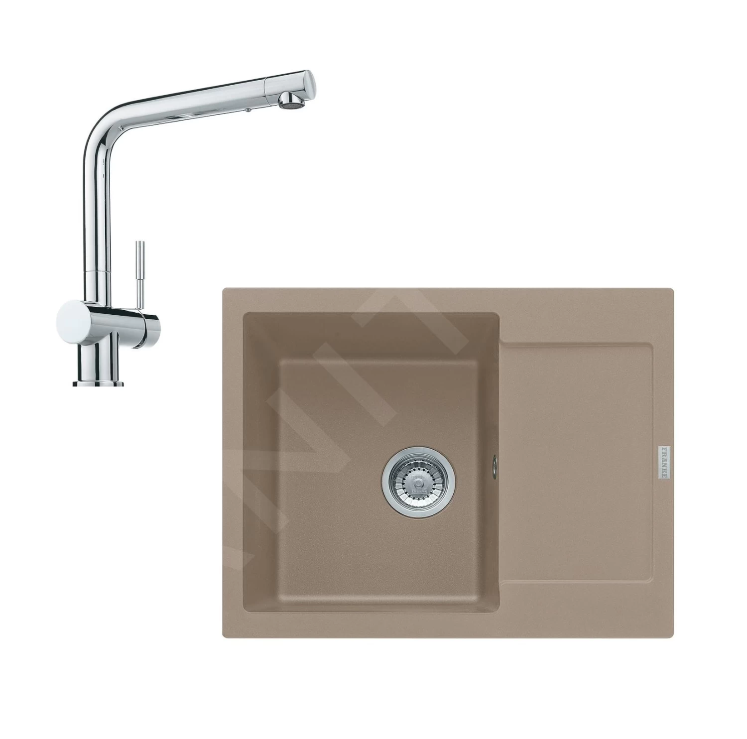 Franke Set - Set Da Cucina G7, Lavello In Fragranite MRG 611-62 E Miscelatore Samoa, Cashmere/cromo 114.0510.230 3 Franke Set - Set Da Cucina G7, Lavello In Fragranite MRG 611-62 E Miscelatore Samoa, Cashmere/cromo 114.0510.230