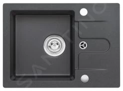 Alveus Cortina - Lavello In Granito 580x420 Mm, Carbon 1133438