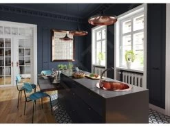 Alveus Form Monarch - Lavello Diametro 510 Mm, Copper 1070807 -Forniture Per Attrezzature Da Cucina 27f05134553f2a8c6d716596