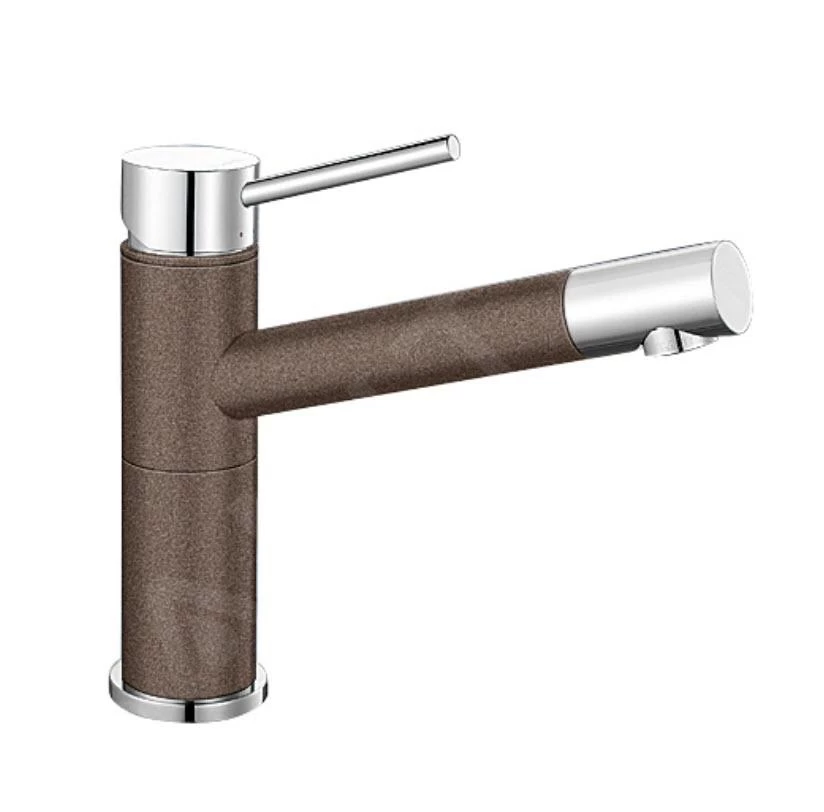 Blanco Alta - Miscelatore Da Lavello, Color Caffé/cromo 515324 3 Blanco Alta - Miscelatore Da Lavello, Color Caffé/cromo 515324