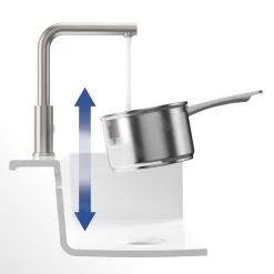 Villeroy & Boch Modern Steel - Miscelatore Da Lavello, Antracite 96680105 -Forniture Per Attrezzature Da Cucina 2b0590fc9a5ca94f297c3474