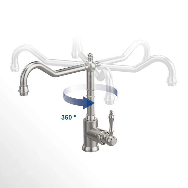 Villeroy & Boch Avia 2.0 - Miscelatore Da Lavello, Antracite 92400005 5 Villeroy & Boch Avia 2.0 - Miscelatore Da Lavello, Antracite 92400005 - immagine 3