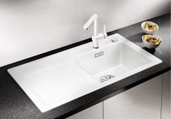 Blanco Zenar 45 - Lavello In Silgranit, 860x510 Mm, Con Comando Remoto Dello Scarico, Color Caffé 523798 8 Blanco Zenar 45 - Lavello In Silgranit, 860x510 Mm, Con Comando Remoto Dello Scarico, Color Caffé 523798 -Forniture Per Attrezzature Da Cucina 2d203d931f5b2d3f71d49f5c