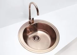 Alveus Form Monarch - Lavello Diametro 510 Mm, Copper 1070807 -Forniture Per Attrezzature Da Cucina 2e075501fb2c676930a70cb7