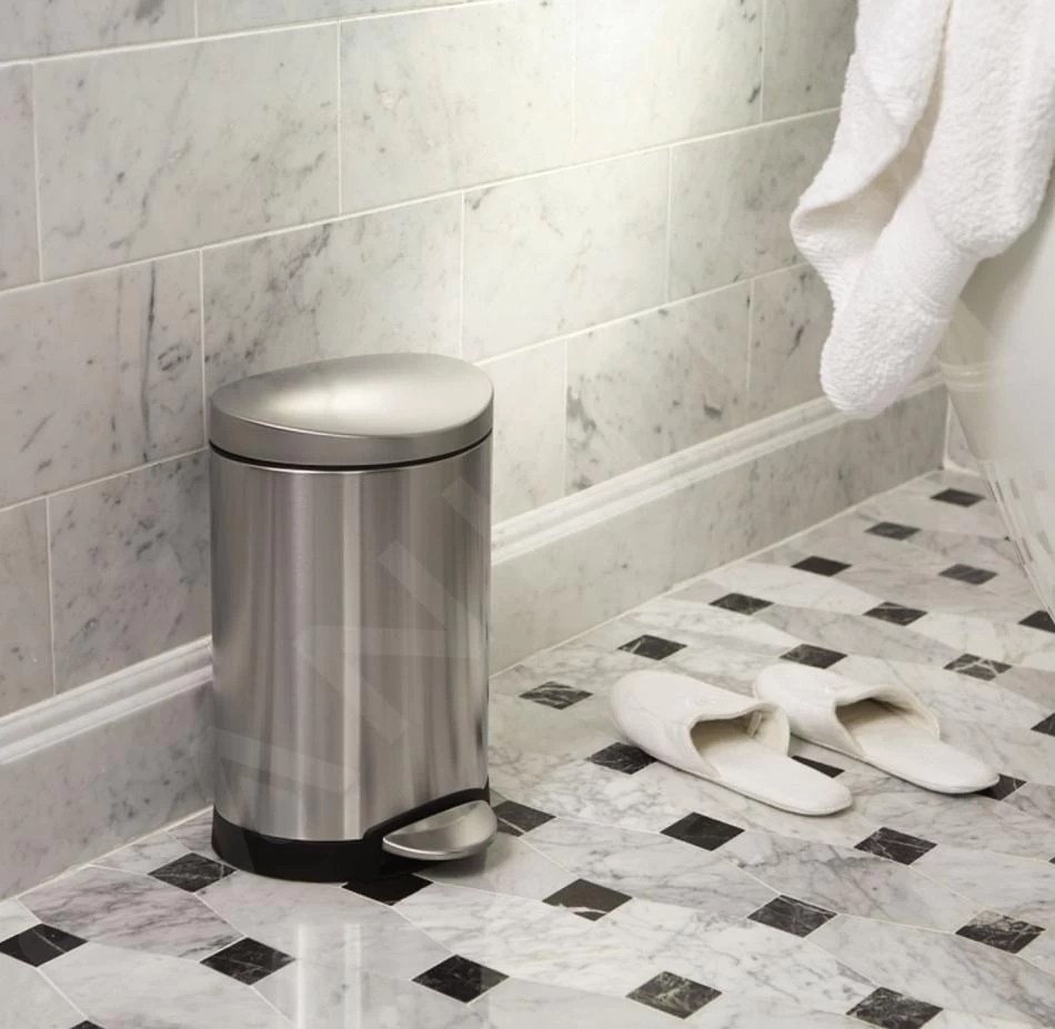 Simplehuman Pattumiere - Pattumiera 6 L, Acciaio Inox Spazzolato CW1834CB 10 Simplehuman Pattumiere - Pattumiera 6 L, Acciaio Inox Spazzolato CW1834CB - immagine 8