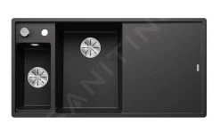 Blanco Axia III 6 - Lavello In Silgranit, 1000x510 Mm, Con Comando Remoto Dello Scarico E Accessori, InFino, Antracite 524643