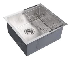 Sapho Epic - Lavello 440x430x200 Mm, R10, Acciaio Inox EP428 -Forniture Per Attrezzature Da Cucina 3185796cb5a34e1880525fd7