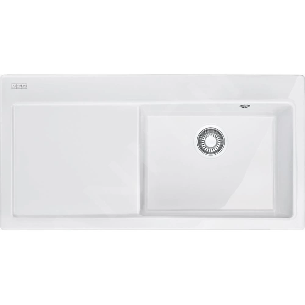 Franke Mythos - Lavello In Ceramica MTK 611-100/7, 1000x510 Mm, Glacier 124.0335.707 3 Franke Mythos - Lavello In Ceramica MTK 611-100/7, 1000x510 Mm, Glacier 124.0335.707