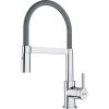 Franke Lina - Miscelatore Da Lavello FC 6087.031 Con Braccio Do Erogazione Flessibile, Cromo/grigio 115.0626.087 -Forniture Per Attrezzature Da Cucina 32ff8d01ed480da40c294d7f