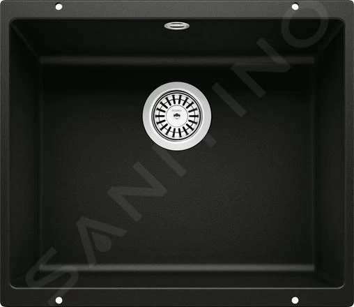 Blanco Rotan 500 - Lavello In Silgranit, 530x460 Mm, Nero 526098 3 Blanco Rotan 500 - Lavello In Silgranit, 530x460 Mm, Nero 526098