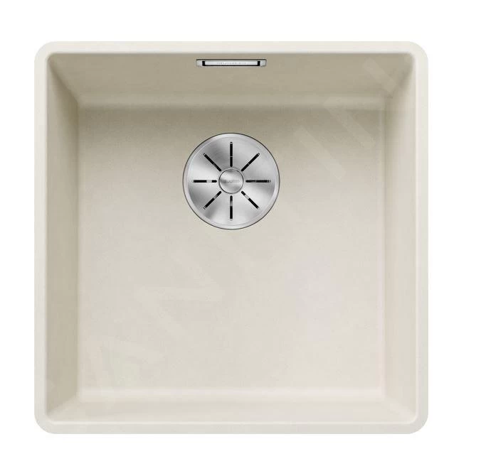 Blanco Subline 400 - Lavello In Silgranit, 427x427 Mm, InFino, Bianco Fine 527165 3 Blanco Subline 400 - Lavello In Silgranit, 427x427 Mm, InFino, Bianco Fine 527165