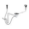 Hansgrohe Sistemi Di Scarico - Sistema Automatico Di Scarico E Troppopieno Per Lavello A Vasca Singola In Granito, Cromato 43937000 -Forniture Per Attrezzature Da Cucina 37732f2295df3a04999323b6