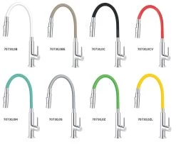 Novaservis Ferro - Miscelatore Da Lavello Con Braccio Di Erogazione Flessibile, 2 Getti, Nero/cromo 70730,0C -Forniture Per Attrezzature Da Cucina 37fbfff920d0a0c9f0035bb0 2