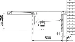Franke Set - Set Da Cucina N48, Lavello In Acciaio Inox ETN 614 6/4" NOVA + Miscelatore FB 250, Cromo 101.0366.097 -Forniture Per Attrezzature Da Cucina 38c19637ba94bc3f1ddf1348