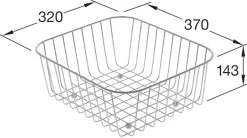 Villeroy & Boch Accessori - Set Tagliere E Cestello, Faggio/acciaio Inox 8K991000 -Forniture Per Attrezzature Da Cucina 396f8fc6df417399a6c77d15