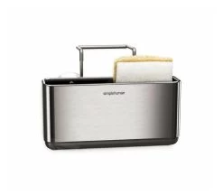 Simplehuman Accessori Per Cucina - Portaspugnetta, Acciaio Inox Spazzolato KT1134