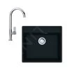 Franke Set - Set G244, Lavello In Fragranite MRG 610-52 RTL E Miscelatore FP 0408.031, Nero Spazzolato/cromo 114.0675.673 1 Franke Set - Set G244, Lavello In Fragranite MRG 610-52 RTL E Miscelatore FP 0408.031, Nero Spazzolato/cromo 114.0675.673 -Forniture Per Attrezzature Da Cucina 3b7844e9713ffc528f277cd6